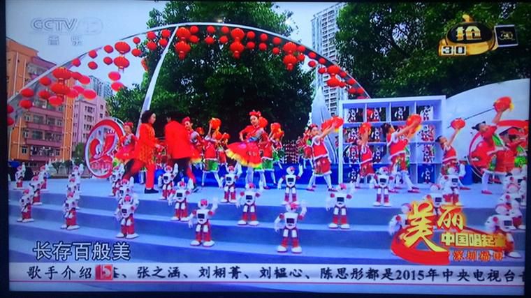 城市漫步小E机器人在央视春节大舞台上崭露头角