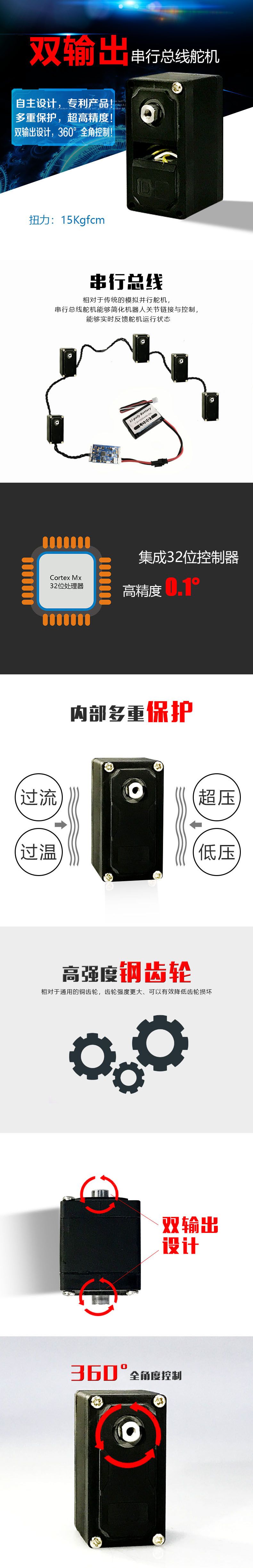 SD15舵机-无