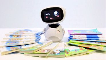 AI+教育丨城市漫步小漫在家教育机器人同步课堂功能